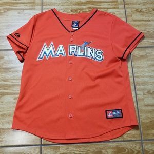 orange miami marlins shirt